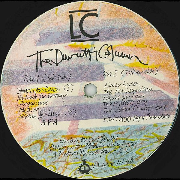 The Durutti Column - LC | Factory (VFACT 111-18) - 3 The Durutti Column - LC | Factory (VFACT 111-18) - 3