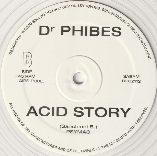 Dr. Phibes - Acid Story | DiKi Records (DIKI 2112) - 4