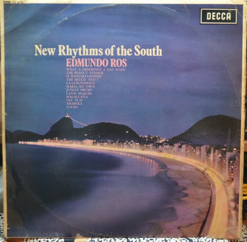 Edmundo Ros & His Orchestra - New Rhythms Of The South | Decca (LK,4638)