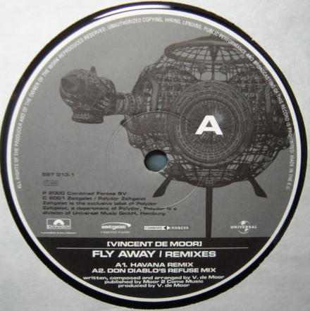 Vincent De Moor - Fly Away (Remixes) | Zeitgeist (587 013-1) - 3