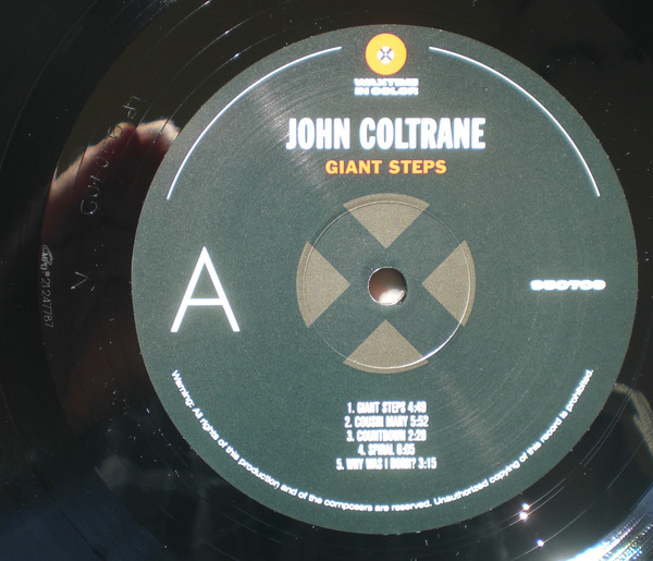 John Coltrane - Giant Steps | WaxTime In Color (950709) - 3 John Coltrane - Giant Steps | WaxTime In Color (950709) - 3