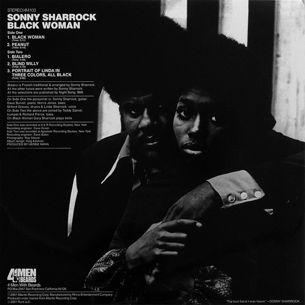 Sonny Sharrock - Black Woman | 4 Men With Beards (4M103) - 2 Sonny Sharrock - Black Woman | 4 Men With Beards (4M103) - 2