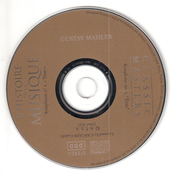 Gustav Mahler - Symphonie N°1, « Titan » | e.f.s.a. (CMF 037) - 4