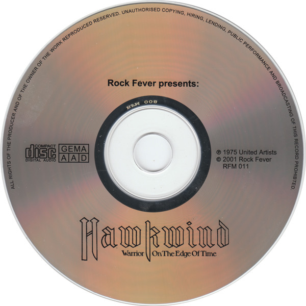 Hawkwind - Warrior On The Edge Of Time CD | Rock Fever Music (RFM 011) - 4 Hawkwind - Warrior On The Edge Of Time CD | Rock Fever Music (RFM 011) - 4