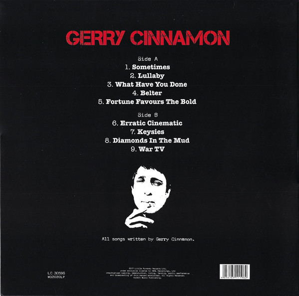 Gerry Cinnamon - Erratic Cinematic | Little Runaway Records (MD2020LP) - 2 Gerry Cinnamon - Erratic Cinematic | Little Runaway Records (MD2020LP) - 2
