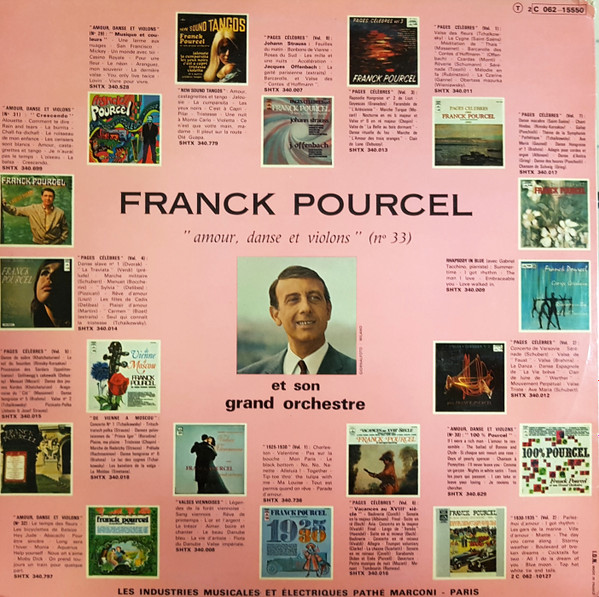 Franck Pourcel Et Son Grand Orchestre - Paraphonic | La Voix De Son Maître (2 C062 15550) - 2 Franck Pourcel Et Son Grand Orchestre - Paraphonic | La Voix De Son Maître (2 C062 15550) - 2