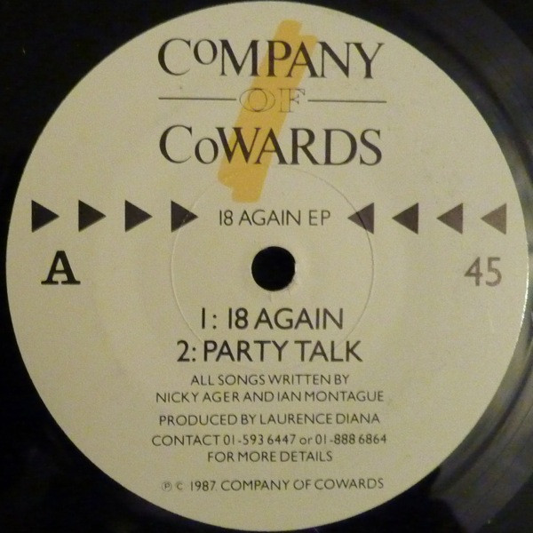 Company Of Cowards - 18 Again EP | Not On Label (Company Of Cowards Self-released) (none) - 3 Company Of Cowards - 18 Again EP | Not On Label (Company Of Cowards Self-released) (none) - 3
