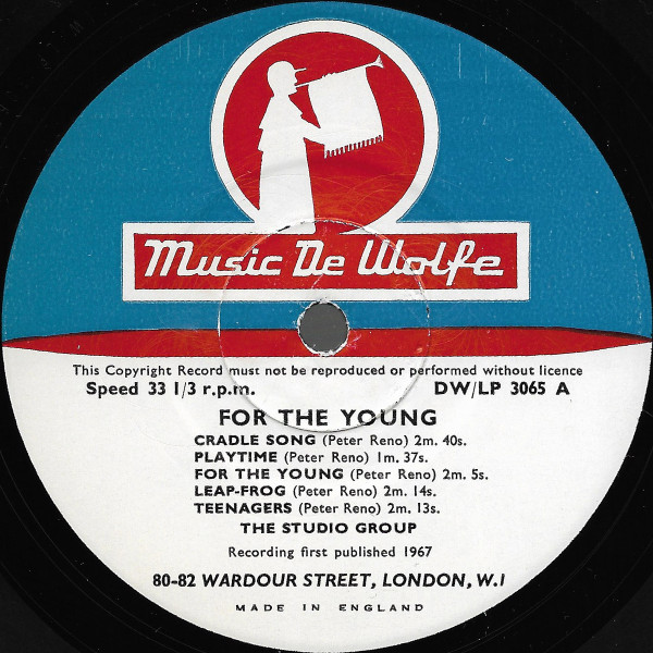 The London Studio Group - For The Young | Music De Wolfe (DW/LP 3065) - 3 The London Studio Group - For The Young | Music De Wolfe (DW/LP 3065) - 3