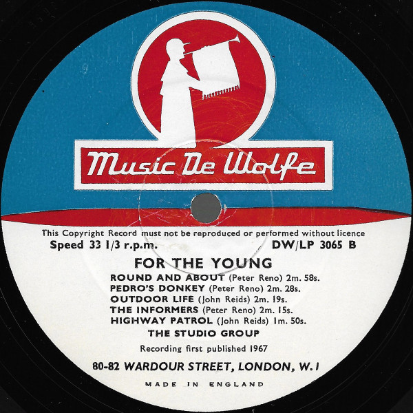 The London Studio Group - For The Young | Music De Wolfe (DW/LP 3065) - 4 The London Studio Group - For The Young | Music De Wolfe (DW/LP 3065) - 4