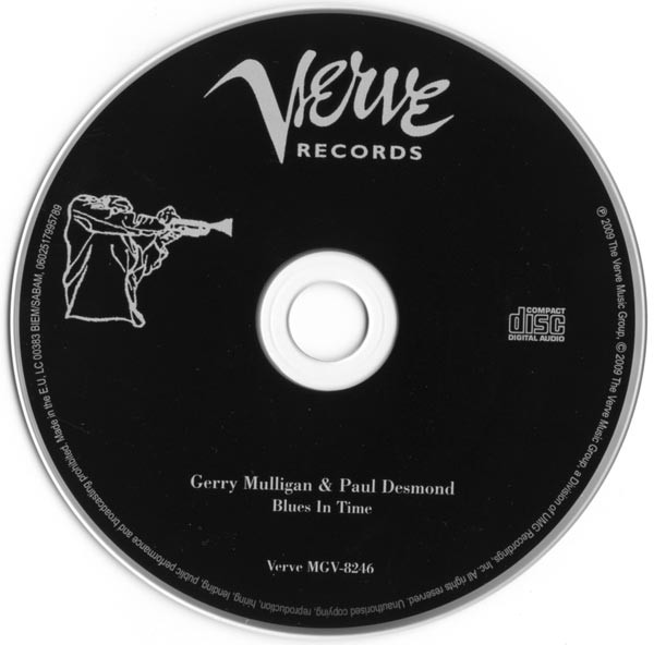 Gerry Mulligan - Paul Desmond Quartet - Gerry Mulligan Paul Desmond Quartet | Verve Records (0602517995789) - 4