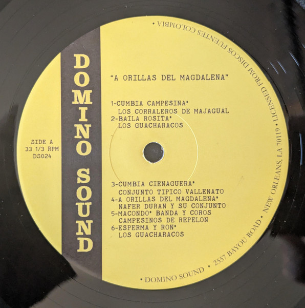 Various - A Orillas Del Magdalena - Coastal Cumbias From Colombia's Discos Fuentes | Domino Sound (DS-024) - 3