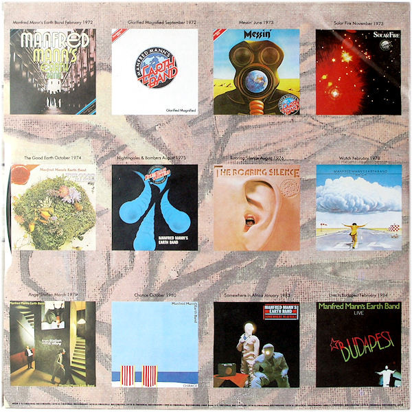 Manfred Mann's Earth Band - 20 Years Of Manfred Manns Earthband 1971-1991 | Cohesion (BOMME 1)