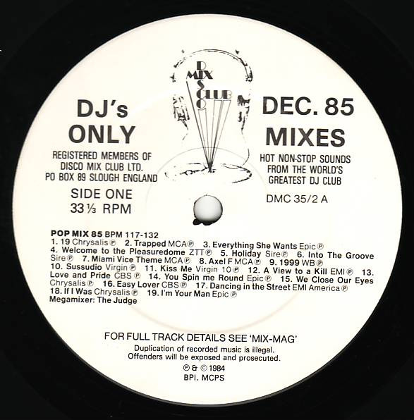 Various - December 85 Mixes | DMC (DMC 035/2) - 3