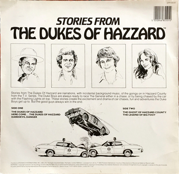John Braden - Stories From The Dukes Of Hazzard | Spot Records (SPR 8550) - 2
