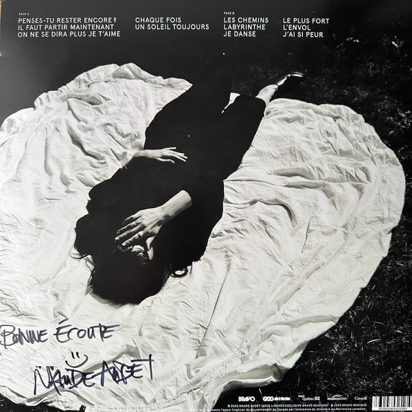 Maude Audet - Il Faut Partir Maintenant (Opaque Blue whit Black Swirl Vinyl) [Vinyl] | Bravo musique (BRAVO-022) - 2