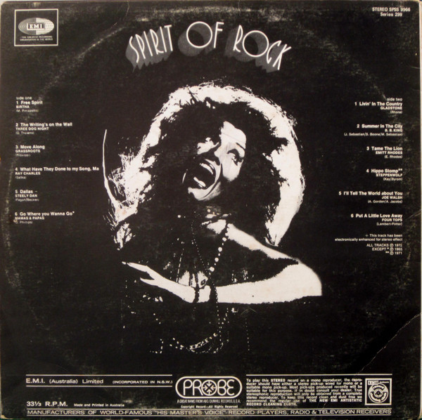 Various - Spirit Of Rock (The Probe Family Sampler) | Probe (SPSS 9966) - 2 Various - Spirit Of Rock (The Probe Family Sampler) | Probe (SPSS 9966) - 2