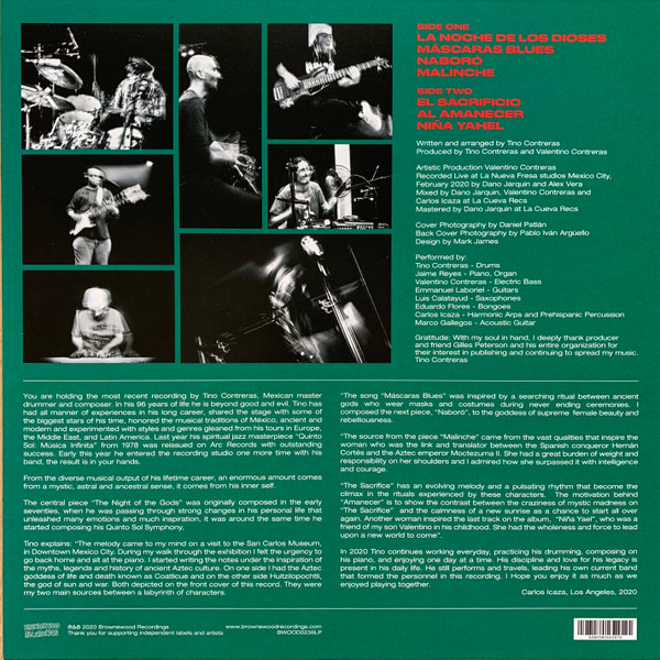 Tino Contreras - La Noche De Los Dioses | Brownswood Recordings (BWOOD0239LP) - 2 Tino Contreras - La Noche De Los Dioses | Brownswood Recordings (BWOOD0239LP) - 2