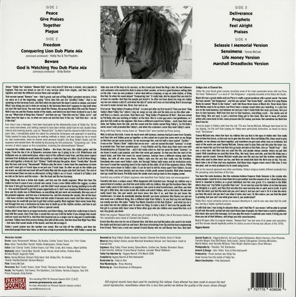 Yabby You & The Prophets - Beware Dub | Pressure Sounds (PSLP 92) - 2 Yabby You & The Prophets - Beware Dub | Pressure Sounds (PSLP 92) - 2