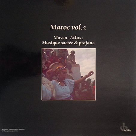 Various - Maroc Vol.2 Moyen-Atlas: Musique Sacrée & Profane | Ocora (558 587)