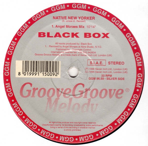 Black Box - Native New Yorker | Groove Groove Melody (GGM 9659)