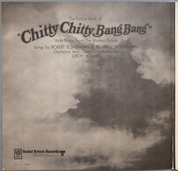 Lola Fisher — Richard M. Sherman Orchestra And Chorus Conducted By Leroy Holmes - Song And Picture Book Of Chitty Chitty Bang Bang | United Artists Records (SLP 108) - 2
