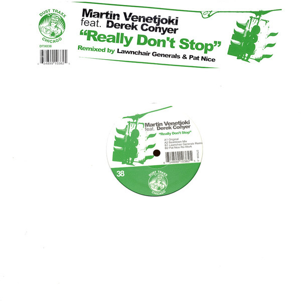 Martin Venetjoki Feat. Derek Conyer - Really Don't Stop | Dust Traxx (DTX038) - main