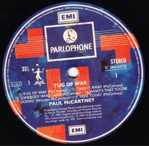 Paul McCartney - Tug Of War | Parlophone (3C 064-64750) - 2 Paul McCartney - Tug Of War | Parlophone (3C 064-64750) - 2