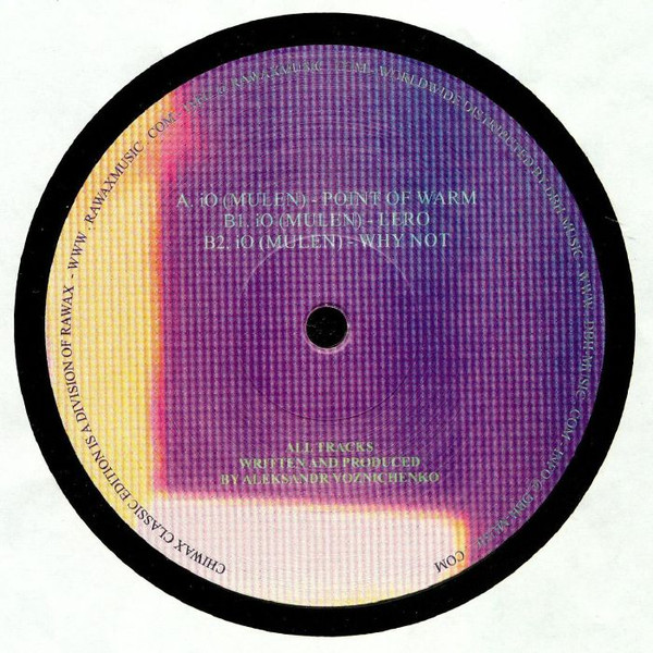 iO - Point Of Warm | Rawax (RWX02) - main