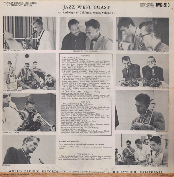 Various - Jazz West Coast Vol. 4 (An Anthology Of California Music) | World Pacific Records (JWC-510) - 2 Various - Jazz West Coast Vol. 4 (An Anthology Of California Music) | World Pacific Records (JWC-510) - 2