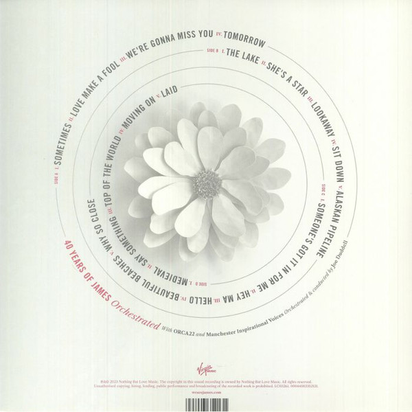 James - Be Opened By The Wonderful (40 Years Orchestrated) | Virgin Music Label & Artist Services (NBLM002LPY) - 2 James - Be Opened By The Wonderful (40 Years Orchestrated) | Virgin Music Label & Artist Services (NBLM002LPY) - 2