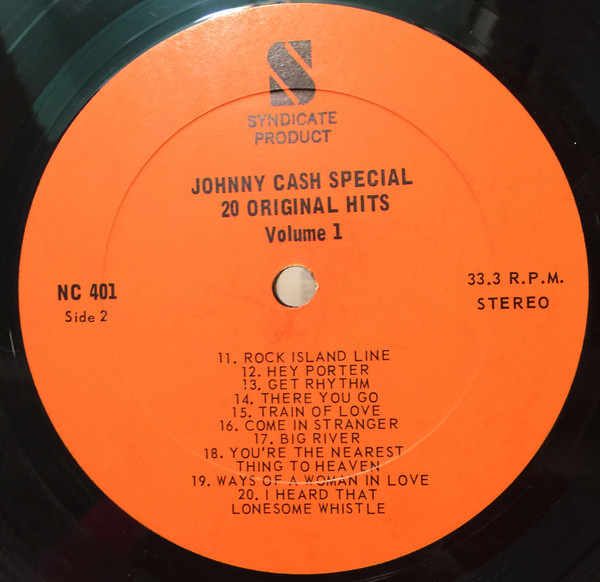 Johnny Cash - Special 20 Original Hits Volume 1 | K-Tel (NC-401) - 4 Johnny Cash - Special 20 Original Hits Volume 1 | K-Tel (NC-401) - 4