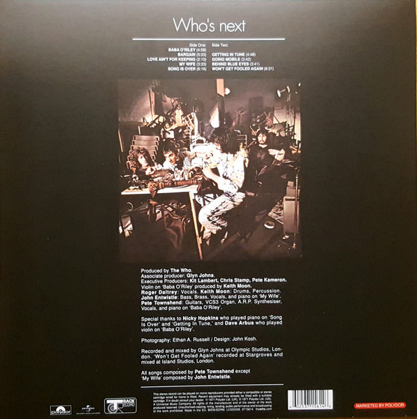 The Who - Who's Next | Polydor (3715614) - main