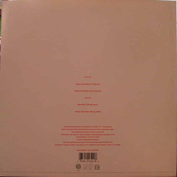 Deborah Harry - I Want That Man | Sire (9 21322-0) - 2 Deborah Harry - I Want That Man | Sire (9 21322-0) - 2