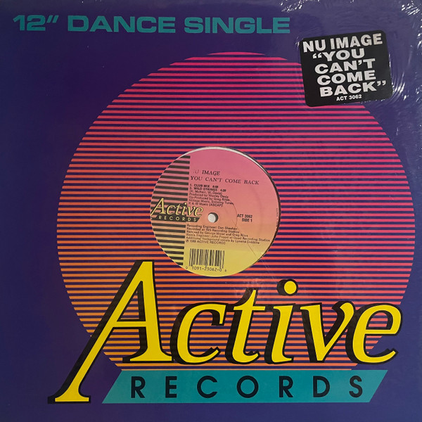 Nu Image - You Can't Come Back | Active Records (ACT 3062) - main