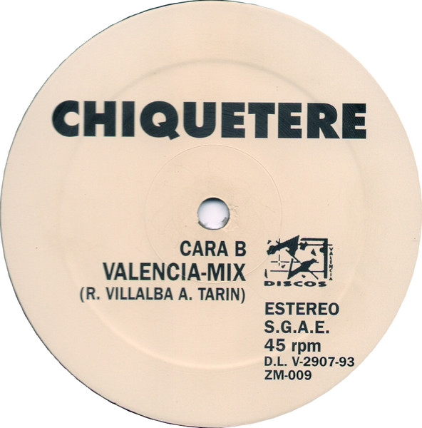 Rafa Villalba & DJ Sarna - Chiquetere | Z Discos (ZM-009) - 4