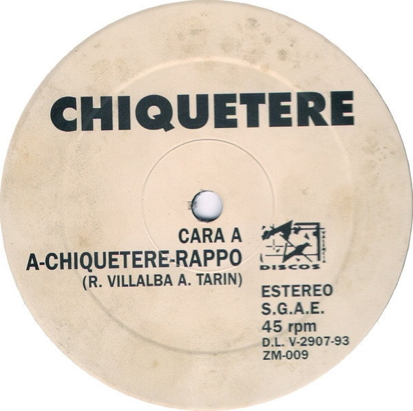 Rafa Villalba & DJ Sarna - Chiquetere | Z Discos (ZM-009) - 3