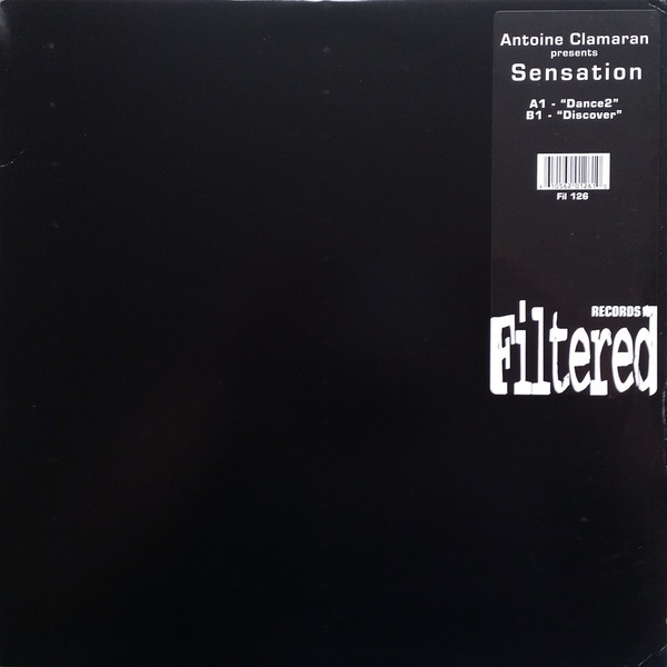 Antoine Clamaran - Sensation | Filtered Records (FIL-126) - main