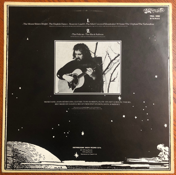 John Renbourn - The Black Balloon | Transatlantic Records (TRAL 5355) - 2 John Renbourn - The Black Balloon | Transatlantic Records (TRAL 5355) - 2