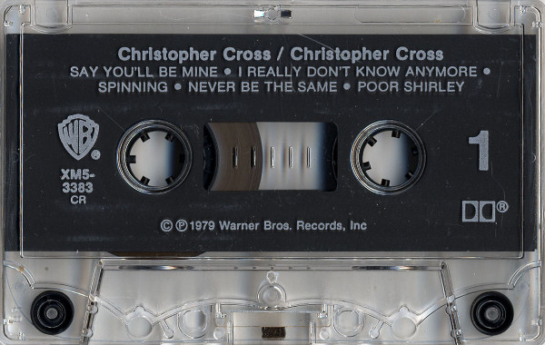 Christopher Cross - Christopher Cross | Warner Bros. Records (XM5 3383) - 3