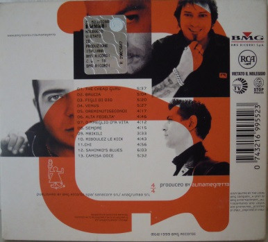Almamegretta - 4/4 Quattro/Quarti | RCA (74321 69955 2) - 2 Almamegretta - 4/4 Quattro/Quarti | RCA (74321 69955 2) - 2