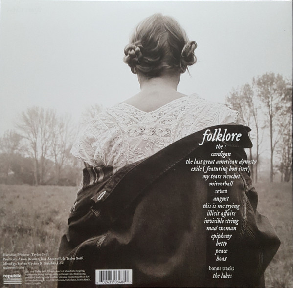 Taylor Swift - Folklore | Republic Records (00602435034881) - 3