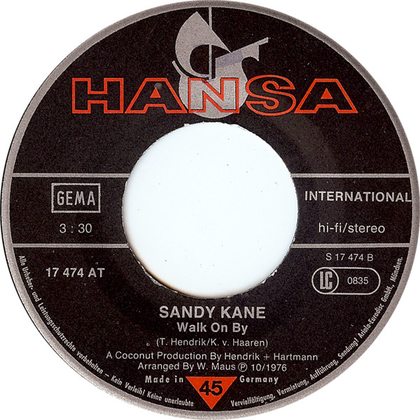 Sandy Kane - Dear Old Dad | Hansa (17 474 AT) - 4