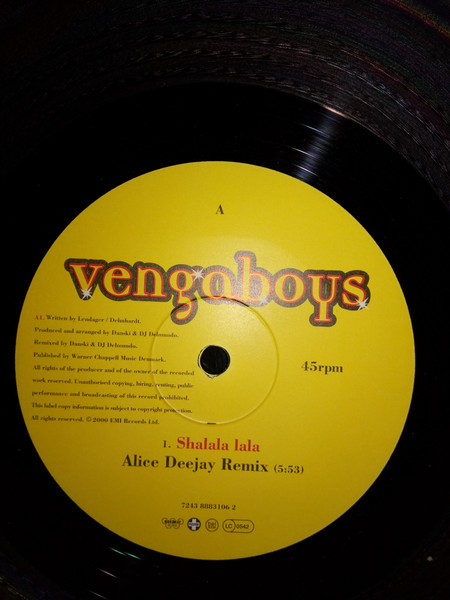 Vengaboys - Shalala Lala | Positiva (12 TIVDJ 126) - 3