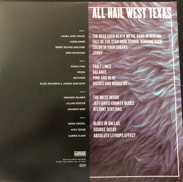 Various - I Only Listen To The Mountain Goats: All Hail West Texas | Merge Records (MRG617) - 2 Various - I Only Listen To The Mountain Goats: All Hail West Texas | Merge Records (MRG617) - 2