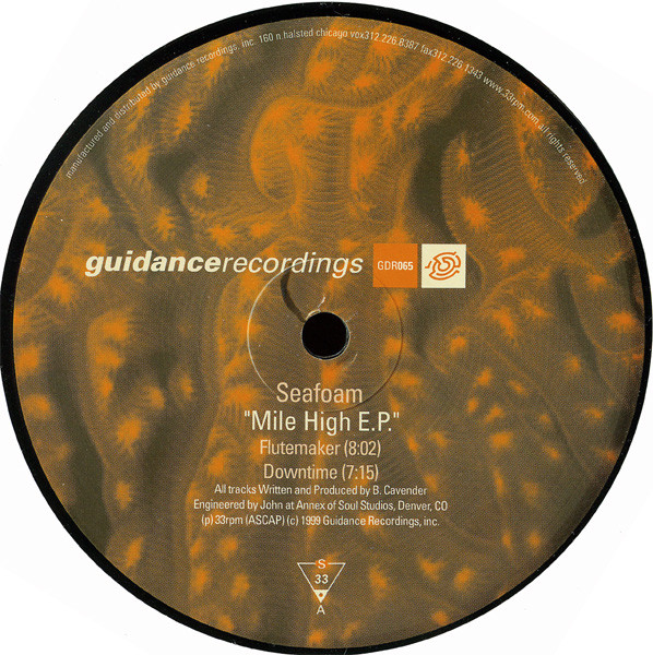 Seafoam - Mile High E.P. | Guidance Recordings (GDR065)