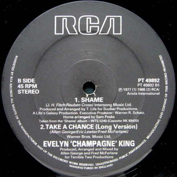 Evelyn King - High Horse (U.S. Remix) | RCA (PT 49892) - 4 Evelyn King - High Horse (U.S. Remix) | RCA (PT 49892) - 4