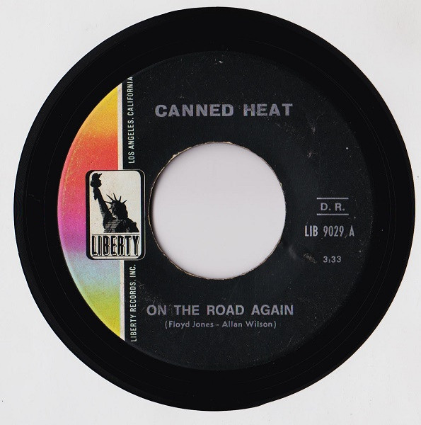 Canned Heat - On The Road Again | Liberty (LIB 9029) - 2