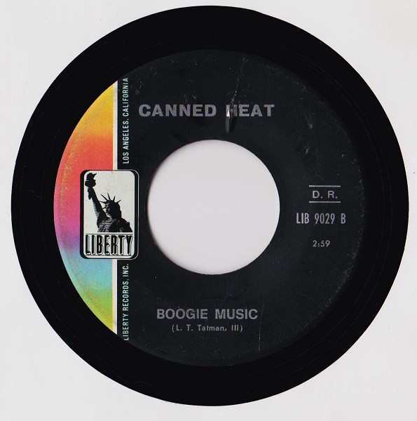 Canned Heat - On The Road Again | Liberty (LIB 9029) - 3