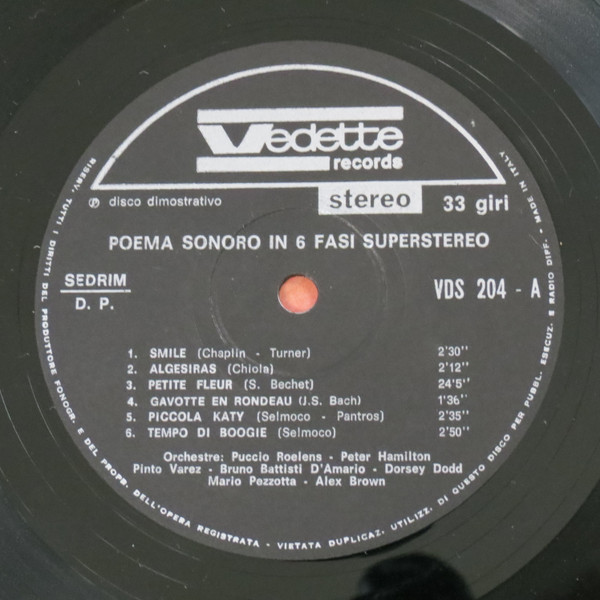 Various - Poema Sonoro | Vedette Records (VDS 204) - 3 Various - Poema Sonoro | Vedette Records (VDS 204) - 3