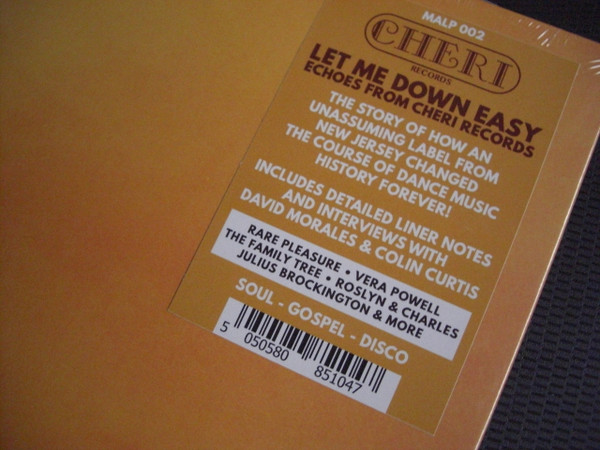 Various - Let Me Down Easy (Echoes From Cheri Records) | Miles Away (MALP002) - 3 Various - Let Me Down Easy (Echoes From Cheri Records) | Miles Away (MALP002) - 3